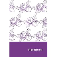 This is my notebook Mangosteen Pattern : notebook journal (6X9): Mangosteen Pattern Cover, composition notebook, notebook,100 pages, 6X9, notebook ... use, writing, journal, notes, letters