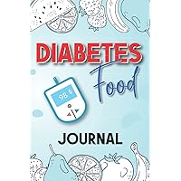 Diabetes Food Journal: A Daily Diabetic Tracker Log Book: Monitor Blood Sugar Level, Nutrition, and Activity - A No-Stress Food Diary Diabetes Food Journal: A Daily Diabetic Tracker Log Book: Monitor Blood Sugar Level, Nutrition, and Activity - A No-Stress Food Diary Paperback