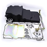 LS Engine Swap Retrofit Oil Pan by GSKMOTOR - Compatible with Che-vy LS1 LS2 LS3 LS6 LS Series Engine-BLACK