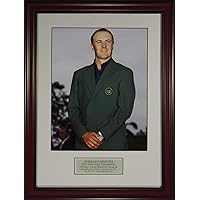 2015 Masters Jordan Spieth Green Jacket Photo Framed 11x14 - Golf Plaques and Collages