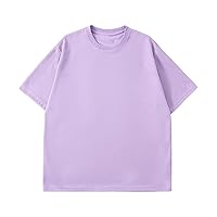 Men's Polo Shirts Round Neck Solid Colour Waffle Short Sleeve T-Shirt T Shirts, M-5XL