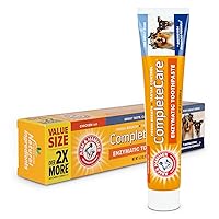 Complete Care Enzymatic Dog Toothpaste, 6.2 oz - Dog Toothpaste for Puppies and Adult Dogs, Arm and Hammer Toothpaste for Dogs - Pet Toothpaste, Dog Dental Care and Clean Dog Teeth