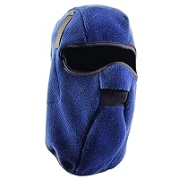 OccuNomix mens Polyester Plush Fleece / 1 Layer safety masks, Navy, Mid Length 11-13 US