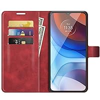 Realme GT 2 Pro 5G Case Wallet with Card Holder, Full Body Shockproof Stand Magnetic Book Folio Flip Leather Case Cover for Realme GT 2 Pro 5G Phone Case (Red)