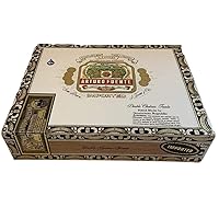 Arturo Fuente Premium Wood Cigar Box Case for Crafts, Guitars or Storage (Double Chateau)