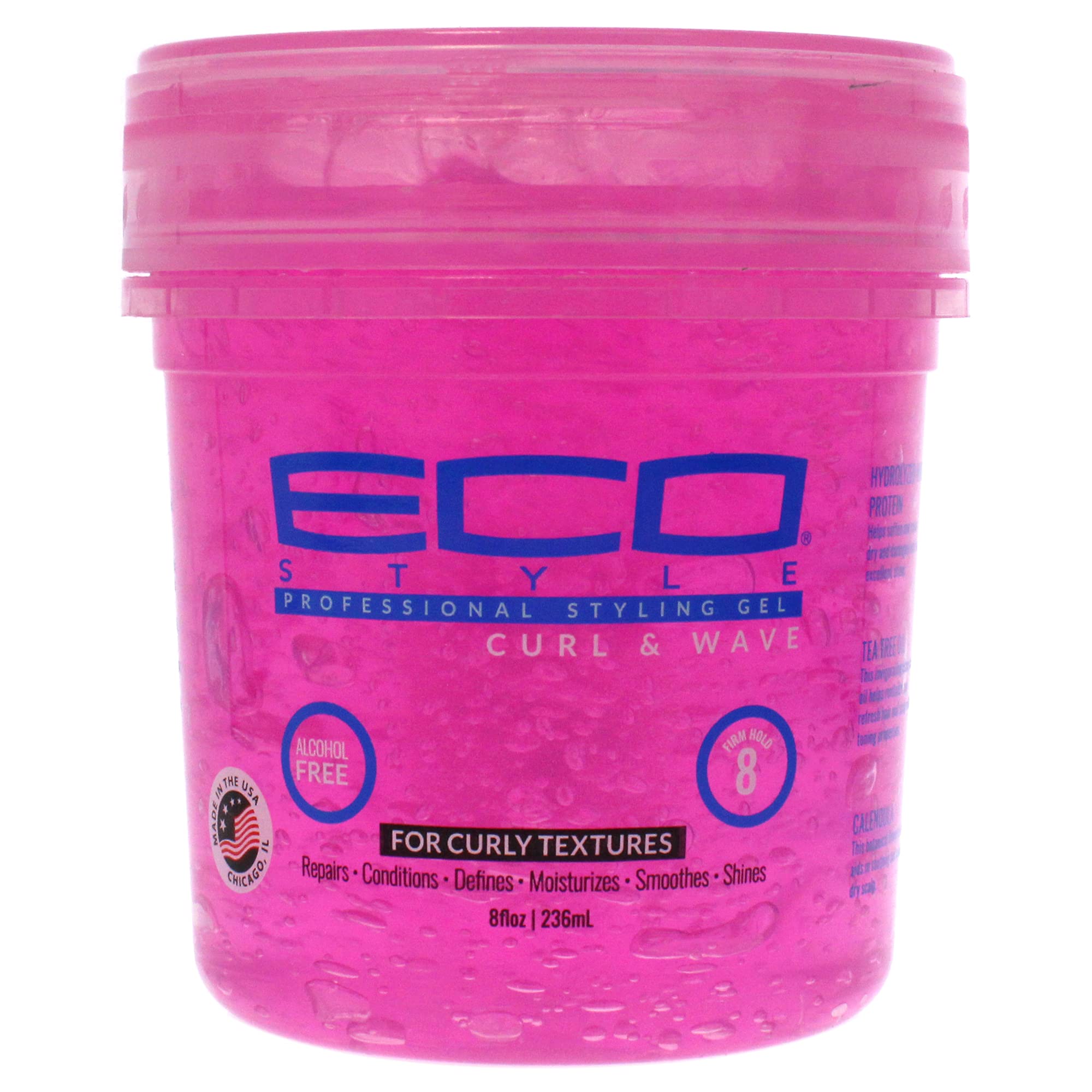 Mua Ecoco Eco Style Hair Gel - Curl And Wave - Anti-Itch, Alcohol-Free  Formula - Perfect Hold For Angled Or Tapered Sides - Ideal For Wavy Hair -  No Flakes - Not