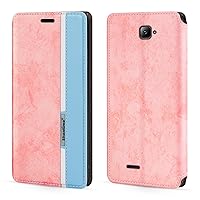 for Brondi Amico Smartphone Case, Fashion Multicolor Magnetic Closure Leather Flip Case Cover with Card Holder for Brondi Amico Smartphone (5.5”)