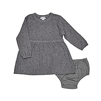 Splendid Baby Girls' One Size Long Sleeve, Knitted Heart Sweater Dress