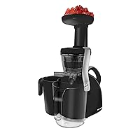 9176 Nutritionally Beneficial Slow Juicer, Black