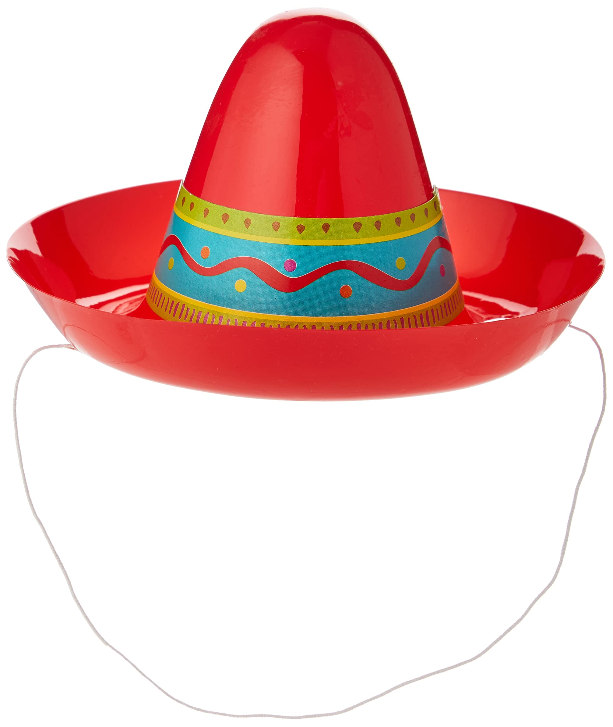 amscan Assorted Mini Plastic Sombrero - 2 1/2