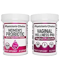Feminine Power Duo Bundle - Vaginal Probiotic 30ct + Womens Probiotic 60ct