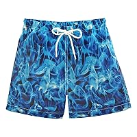 Summer Beach Shorts for Boy,Kid Swim Shorts Boy Swim Trunks Knee Length Board Short 3-14 Years