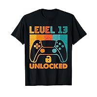 Awesome 13th Birthday Gaming 13 Years Old Perfect Gamer T-Shirt