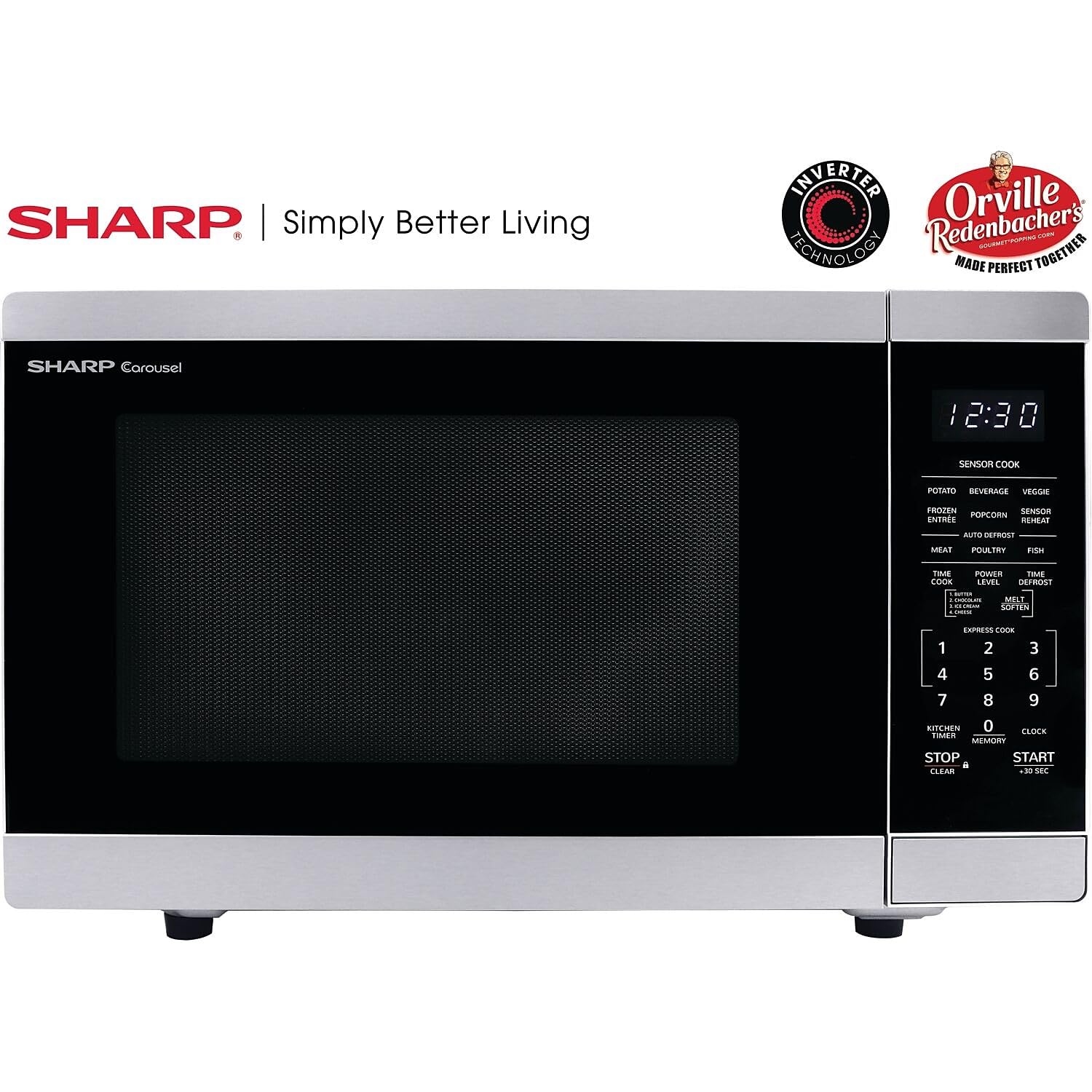 SHARP ZSMC1464HS Oven with Removable 12.4