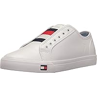 Tommy Hilfiger Women's Anni Slip-On Sneaker, White, 6.5
