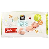 365 by Whole Foods Market, Diaper Size Newborn Up To 10 Pounds , 36 Count