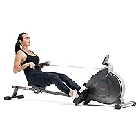 Sunny Health & Fitness Magnetic Rowing Machine w 53.4