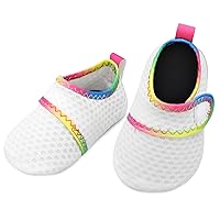 L-RUN Baby Water Shoes Barefoot Skin Aqua Sock Swim Shoes for Beach Swim Pool Infant Swim Shoes