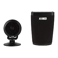 Altec Lansing Voice Activated Smart Security System, Includes Google Live Speaker and Panoramic HD Camera, Built in Google Assistant, Two Way Intercom, ASH-100