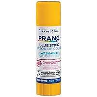 Prang Washable Glue Stick, Clear, 1.27 Oz, 1 Count