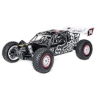 Losi 1/10 Tenacity DB Pro 4 Wheel Drive Desert Buggy Brushless RTR Battery and Charger Not Included with Smart Fox Racing LOS03027V2T2