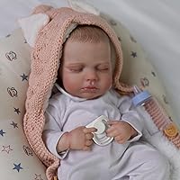 Reborn Baby Dolls:20 Inch Realistic Baby Doll, Lifelike Newborn Baby Doll Soft Body Baby Dolls That Look Real, Christmas or Birthday Baby Doll Gift for Kids Age 3 + (White 1)