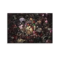 JTIYOPOE The Binding of Isaac Rebirth Classic Popular Game Cover Canvas Wall Art Prints for Wall Decor Room Decor Bedroom Decor Gifts 12x18inch(30x45cm) Unframe-style