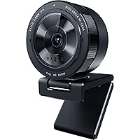 Razer Kiyo Pro Webcam for Streaming, Gaming, Video Calls: Full HD 1080p 60FPS - Adaptive Light Sensor - HDR Enabled - Wide Angle Lens with Adjustable FOV - Works with OBS, Xsplit, Twitch, Zoom, Teams