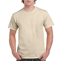 Gildan Men's G2000 Ultra Cotton Adult T-shirt, Sand, X-Large