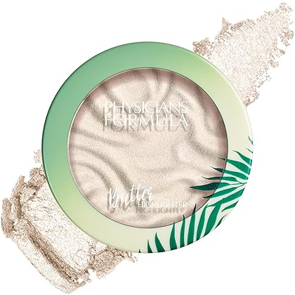 Physicians Formula Murumuru Butter Highlighter Makeup Face Powder Make Up, Pearl, Dermatologist Approved