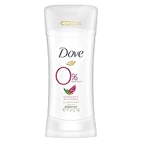 0% Aluminum Deodorant For Smooth Underarms Pomegranate and Lemon Verbena 24-Hour Odor Protection 2.6 oz(pack of 3)