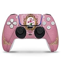 PS5 Controller Skin by ZOOMHITSKINS, 3M Vinyl for Durable & Fit, Pink Classic Vintage Book Lover Bookworm, Easy to Use, Bubble-Free, Compatible with PS5 Controllers, Precisely Cut