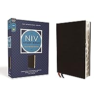 NIV Study Bible, Fully Revised Edition (Study Deeply. Believe Wholeheartedly.), Bonded Leather, Black, Red Letter, Thumb Indexed, Comfort Print NIV Study Bible, Fully Revised Edition (Study Deeply. Believe Wholeheartedly.), Bonded Leather, Black, Red Letter, Thumb Indexed, Comfort Print Bonded Leather