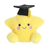 Aurora® Adorable Palm Pals™ Magna Graduation Star™ Stuffed Animal - Pocket-Sized Play - Collectable Fun - Yellow 5 Inches