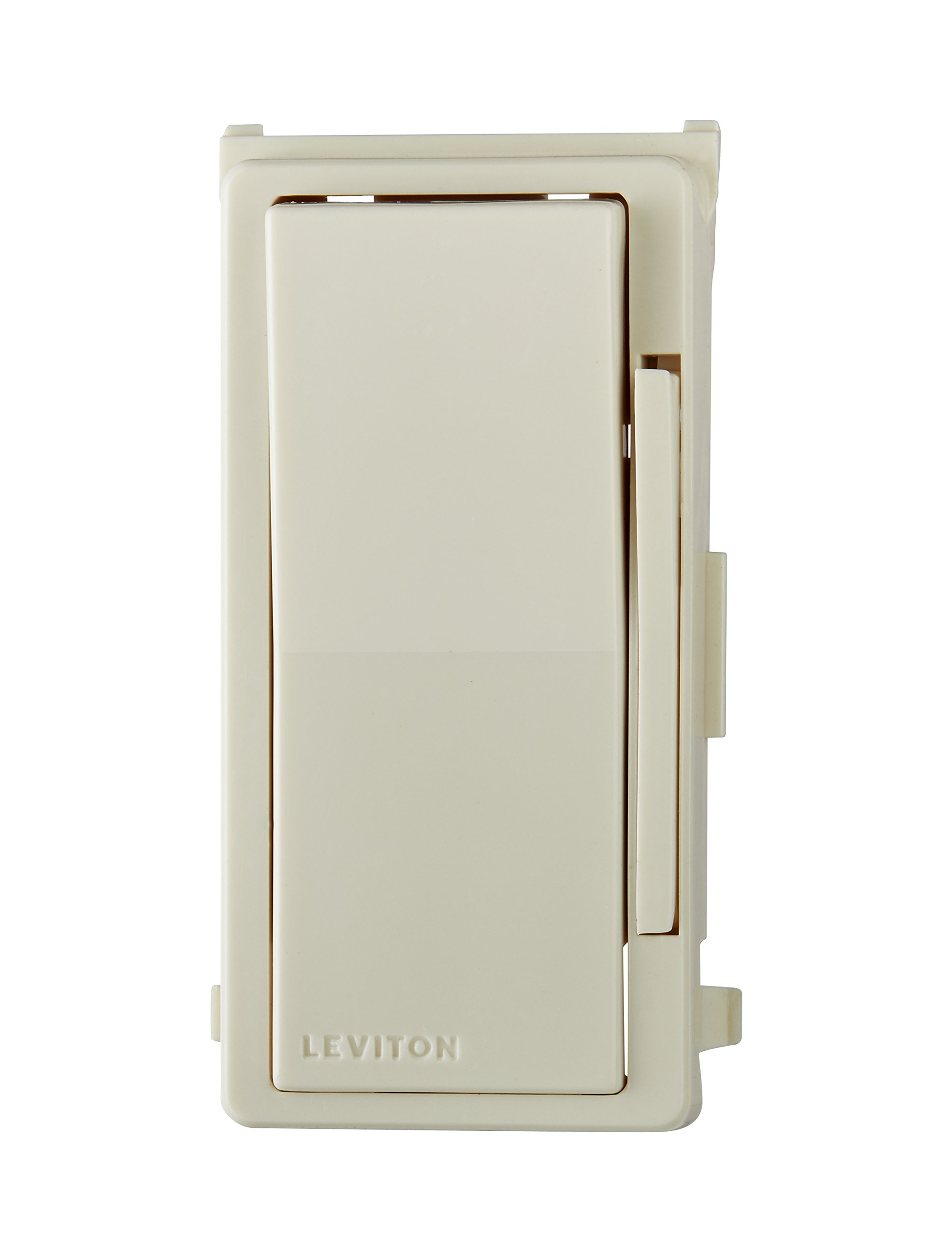 Leviton Decora Digital Dimmer Switch Color Change Faceplate with locator light, DDKIT-T, Light Almond