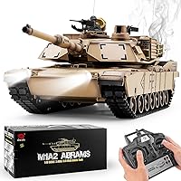 Remote Control Tank for Kids, M41A3 American Army Battle Tank, Programmable  RC Tanks with Lights & Realistic Sounds, RC Military All Terrain Off-Road