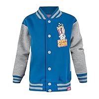 Official Shopkins Poppy Corn Girl's Varsity Jacket (5-6 Years)