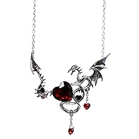 Arsimus Dark Metal Gothic Halloween Necklace Accessory