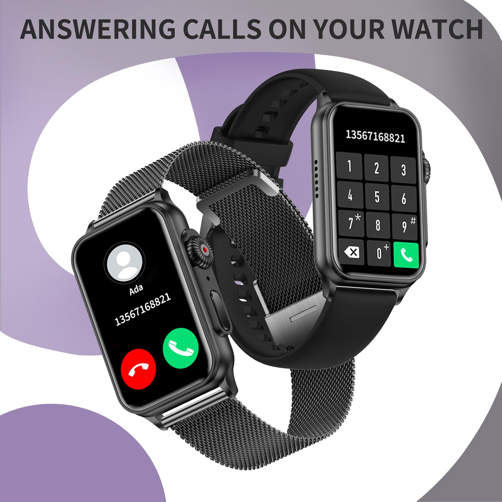 SYEEKOM Smart Watch for Women (Answer/Make Call) 1.57