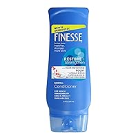 FINESSE Restore + Strengthen Normal Conditioner, 13 oz (Pack of 6), Enhance Hair's Shine & Manageability