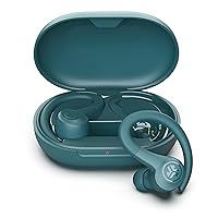 JLab Go Air Sport, Wireless Workout Earbuds, Teal, Featuring C3 Clear Calling, Secure Earhook Sport Design, 32+ Hour Bluetooth Playtime, and 3 EQ Sound Settings