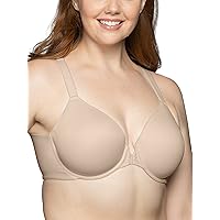 Vanity Fair Women's Full Figure Front Closure Bra, Beauty Back Smoothing, Lightly Lined Cups Up to DDD