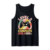 Level 3 Complete Level 4 Loading Gamer Girl Birthday Wedding Tank Top