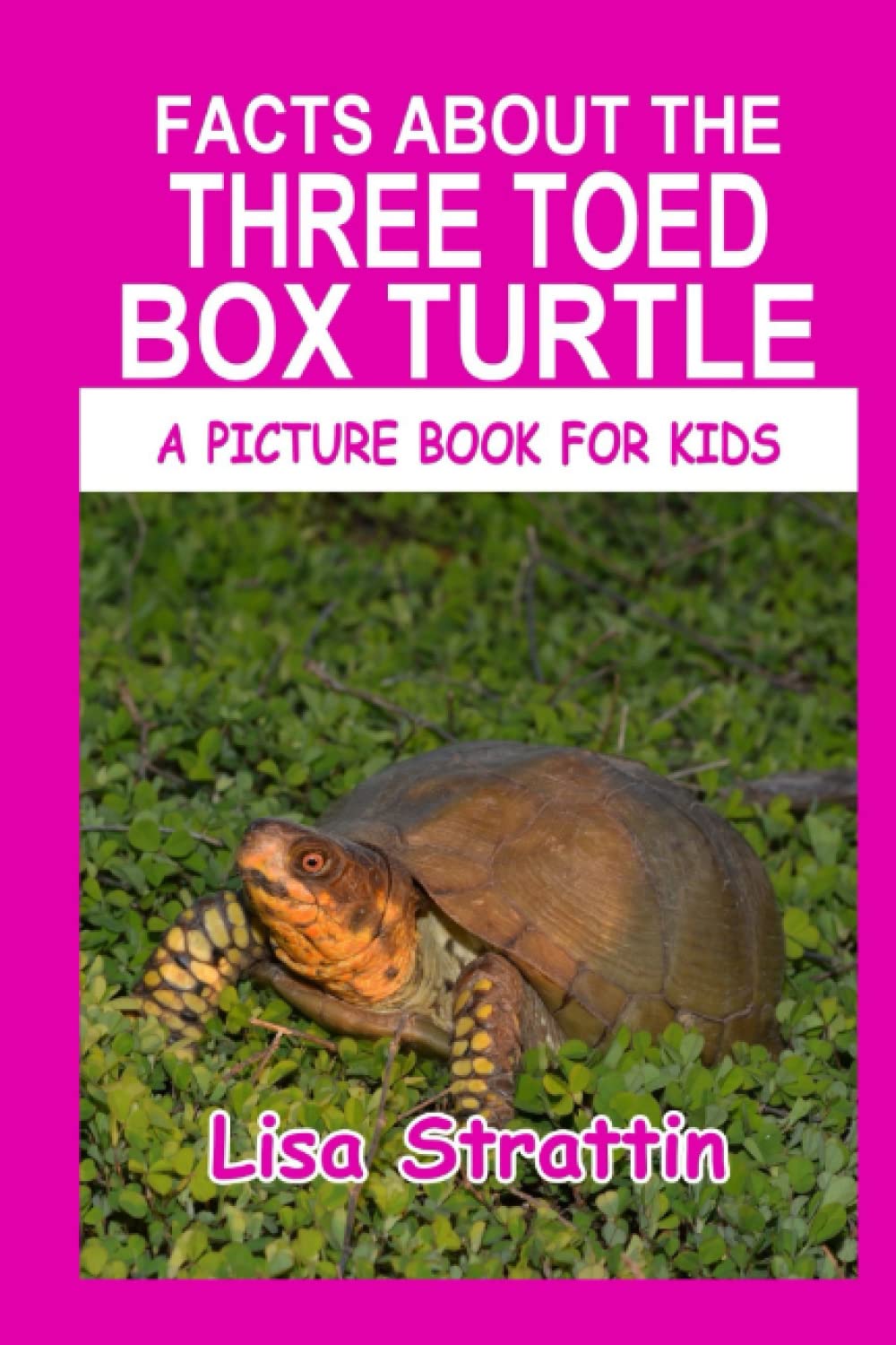 Facts About the Three Toed Box Turtle (A Picture Book For Kids)