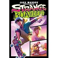 Strange Boarders (Jake Maddox Graphic Novels) Strange Boarders (Jake Maddox Graphic Novels) Paperback Library Binding