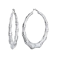 Hypoallergenic Hoop Earrings For Women, 316L Stainless Steel/Black/18K Real Gold Plated, Minimalist Jewelry Round Tube Hoops Fits Sensitive Ears |30mm 40mm 60mm 80mm, with Gift Box