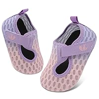 FEETCITY Toddler Water Shoes Boys Girls Swim Shoes Kids Aqua Socks Quick Dry Barefoot for Beach Swimming Pool