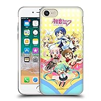 Head Case Designs Officially Licensed Hatsune Miku Rainbow Virtual Singers Soft Gel Case Compatible with Apple iPhone 7/8 / SE 2020 & 2022