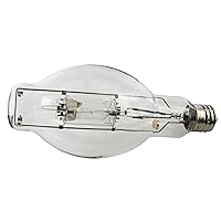 Sylvania 400W BT37 Metal Halide HID Light Bulb, EX39 Base, 40,000 Lumens, 3600K, Clear - 1 Pack (64705)