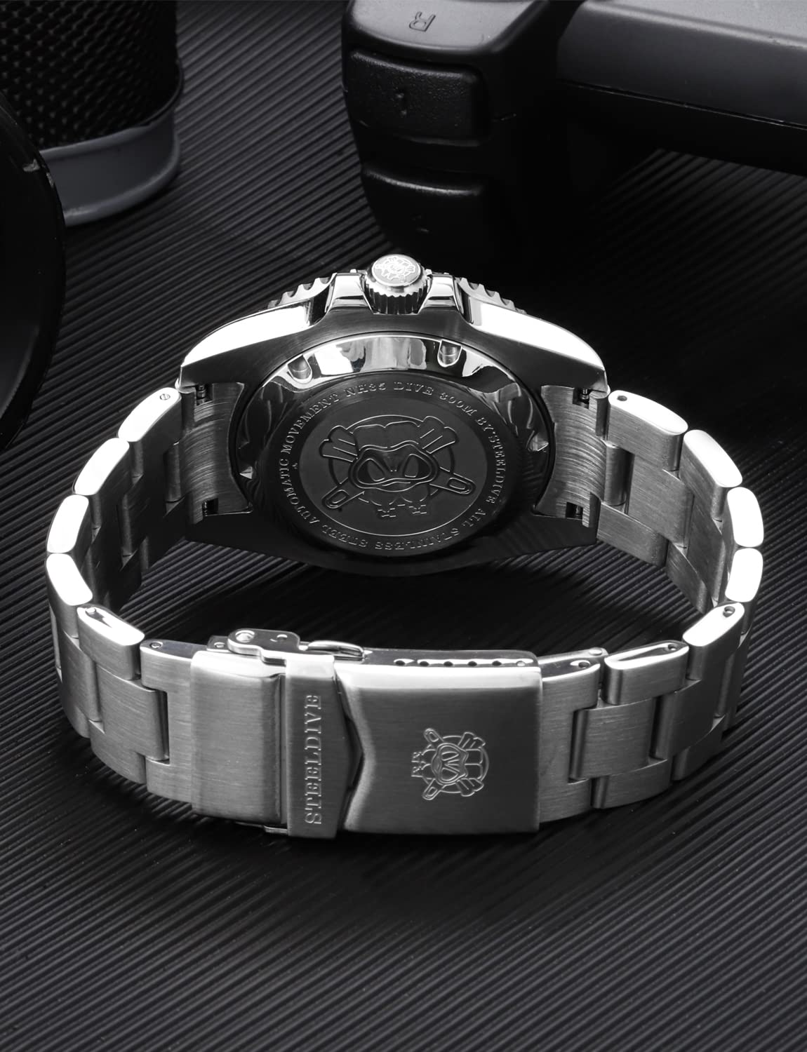 Steeldive Men's Automatic Watch SD1953 Stainless Steel NH35 Movement 300m Diving Watches